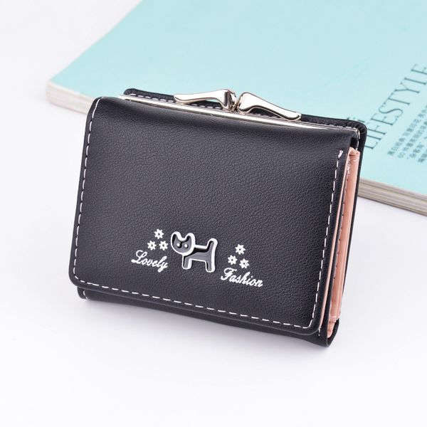 new fashion women wallet small three fold pu leather coin wallet mini size women purse brand designed female coin purse, Red;black
new fashion women wallet small three fold pu leather coin wallet mini size women purse brand designed female coin purse, Red;black