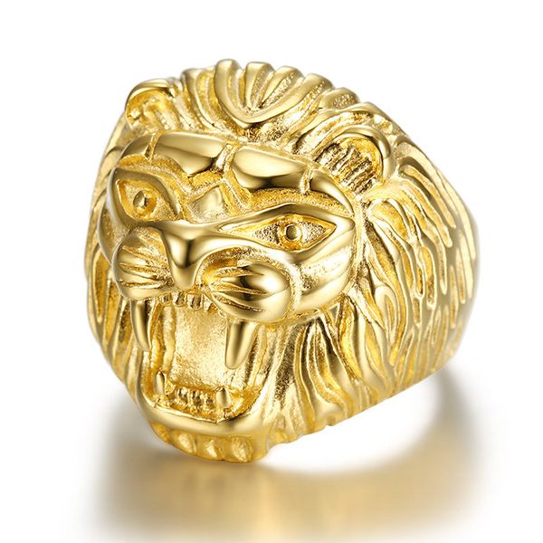 dominance lion head authority rings fashion jewelry titanium steel casting power ring party anniversary men gifts, Silver
dominance lion head authority rings fashion jewelry titanium steel casting power ring party anniversary men gifts, Silver