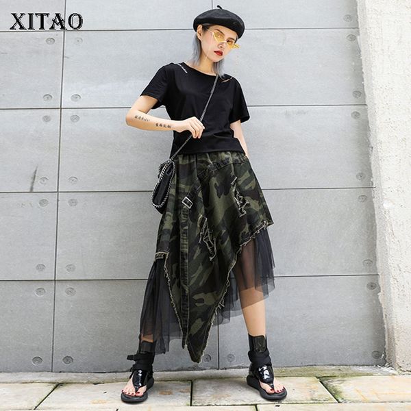 xitao pleated leopard lace midi skirt women irregular print 2019 pole wild joker summer punk style korea fashion new xj1689, Black
xitao pleated leopard lace midi skirt women irregular print 2019 pole wild joker summer punk style korea fashion new xj1689, Black
