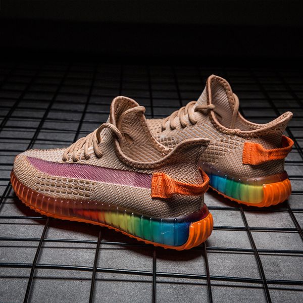 the new summer 2020 men's shoes, men fly weave breathable coconut rainbow bottom shoes casual shoes, Black
the new summer 2020 men's shoes, men fly weave breathable coconut rainbow bottom shoes casual shoes, Black