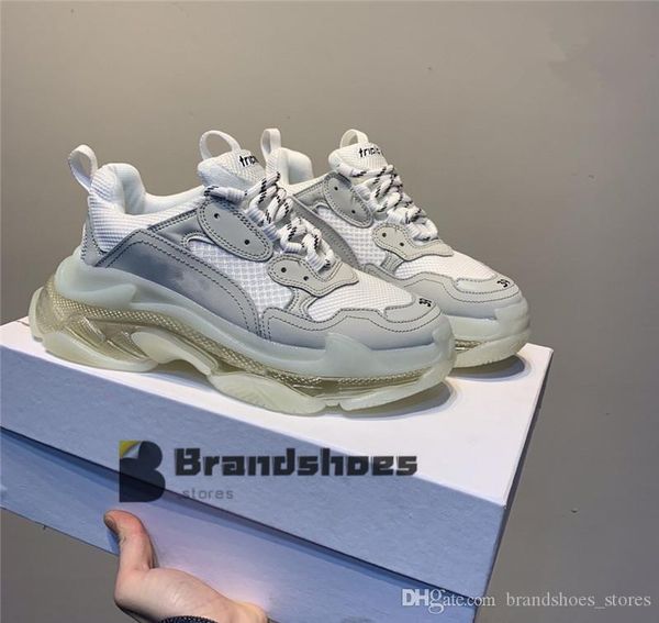 2020 new fashion clear sole triple s platform casual dad shoes triple-s 17fw vintage black green kanye tripler womens outdoor sneakers 36-45
2020 new fashion clear sole triple s platform casual dad shoes triple-s 17fw vintage black green kanye tripler womens outdoor sneakers 36-45