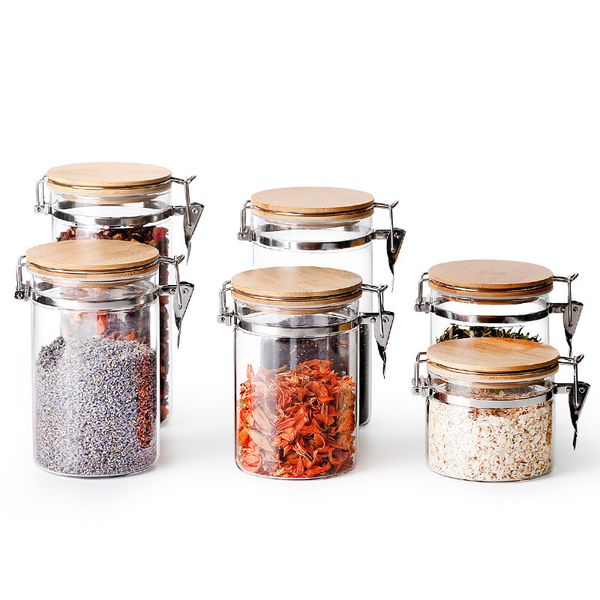 transparent glass coffee bean tea cans container food storage jar with airtight seal bamboo lid borosilicate glass food storage canister 6 s
transparent glass coffee bean tea cans container food storage jar with airtight seal bamboo lid borosilicate glass food storage canister 6 s