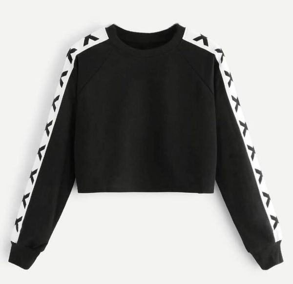 2019 fashion crop hoodies pullover women autumn winter o-neck hoodie and sweatshirt crop coat clothes moletom feminino, Black
2019 fashion crop hoodies pullover women autumn winter o-neck hoodie and sweatshirt crop coat clothes moletom feminino, Black