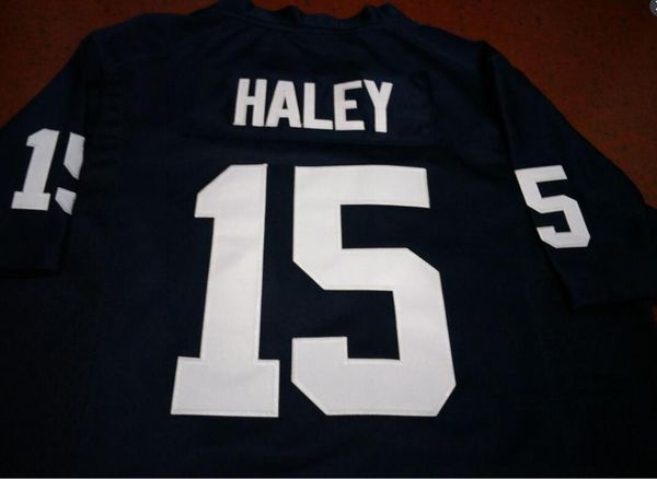 custom men youth women #15 white navy penn grant haley state nittany lionss football jersey size s-5xl or custom any name or number jersey, Black
custom men youth women #15 white navy penn grant haley state nittany lionss football jersey size s-5xl or custom any name or number jersey, Black