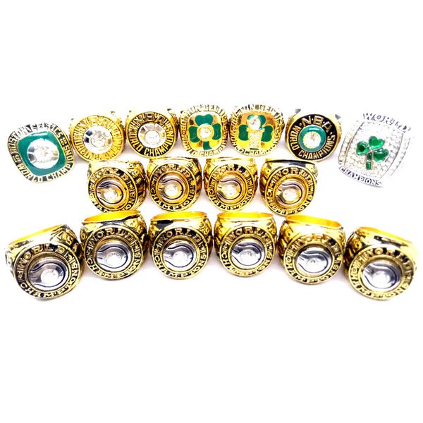 

1957/59/60/61/62/63/64/65/66/68/69/74/76/81/84/86/2008 boston celtic championship ring fans gift manufacturers fast shipping, Silver