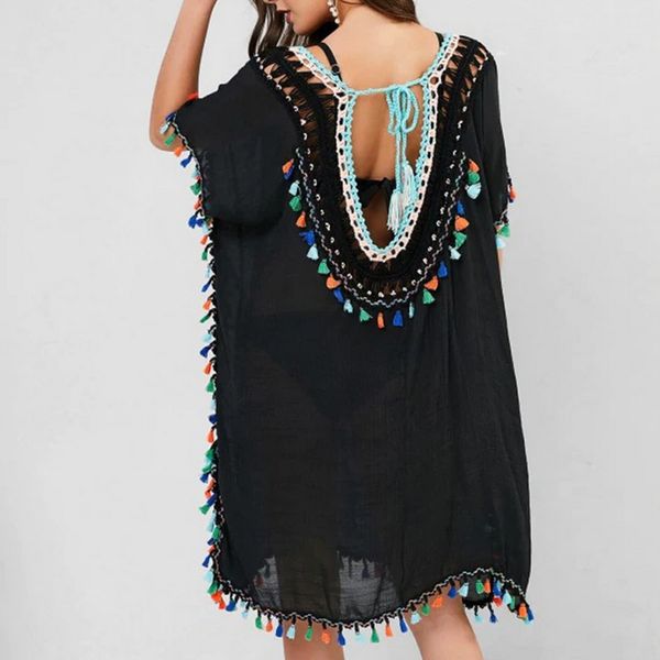 sarongs beach dress cover ups crochet tassels swimwear vestidos ladies bathing suit up tunic women loose swimsuit, Blue;gray
sarongs beach dress cover ups crochet tassels swimwear vestidos ladies bathing suit up tunic women loose swimsuit, Blue;gray