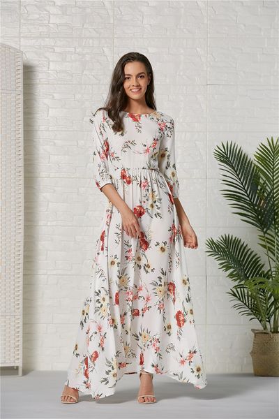 women deisnger bohemian print mid sleeve swing dress fashion summer casual clothing famale dress, Black;gray
women deisnger bohemian print mid sleeve swing dress fashion summer casual clothing famale dress, Black;gray