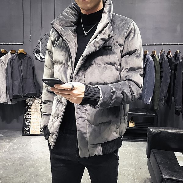 autumn 2019 and winter thickening new loose trend solid color men's street breadservicegoldvelvetstandcollar casual leather coat, Black
autumn 2019 and winter thickening new loose trend solid color men's street breadservicegoldvelvetstandcollar casual leather coat, Black