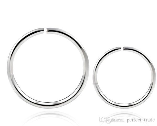 wholesale stainless steel women mens nose hoop ring colorful nose rings fashion body piercing jewelry gift sale, Silver
wholesale stainless steel women mens nose hoop ring colorful nose rings fashion body piercing jewelry gift sale, Silver