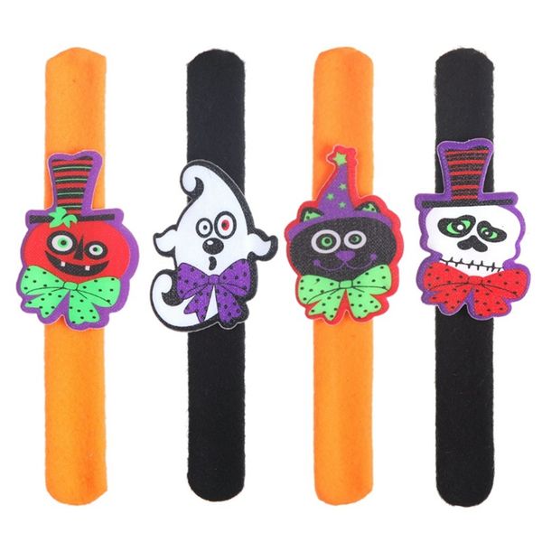 slap wristband halloween kids patting bracelet hand ring children toys gift halloween birthday party favors pumpkin ghost skull cat dw4457, Red;brown
slap wristband halloween kids patting bracelet hand ring children toys gift halloween birthday party favors pumpkin ghost skull cat dw4457, Red;brown