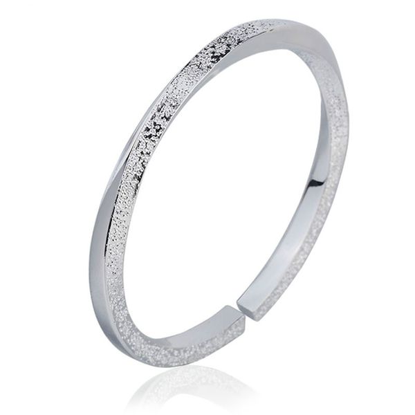 student style trendy opening bangles 925 sterling silver valentine's wholesale bracelet bracelet femme pulseira pulseras armband, Black
student style trendy opening bangles 925 sterling silver valentine's wholesale bracelet bracelet femme pulseira pulseras armband, Black