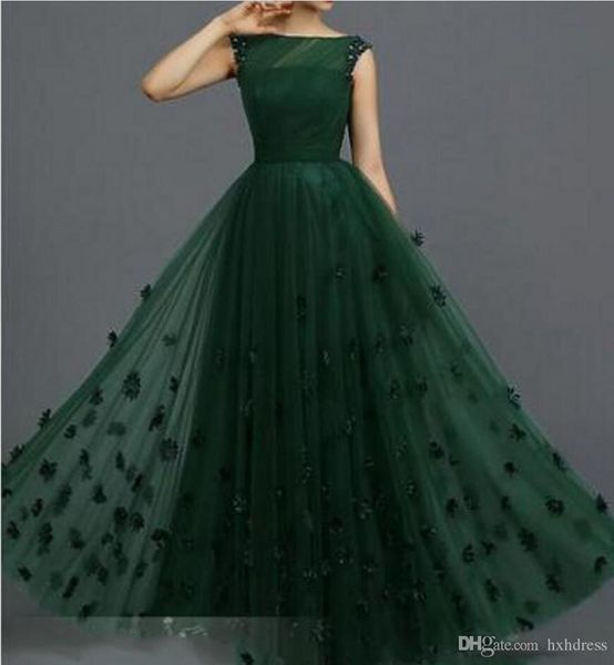 2019 new evening dresses with illusion evening gowns ruffled soft tulle a-line formal dress beaded ball gowns with flowers vestidos wlf7, Black;red
2019 new evening dresses with illusion evening gowns ruffled soft tulle a-line formal dress beaded ball gowns with flowers vestidos wlf7, Black;red