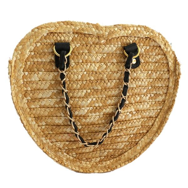 ladies straw satchel bag woven purse, suitable for summer beach