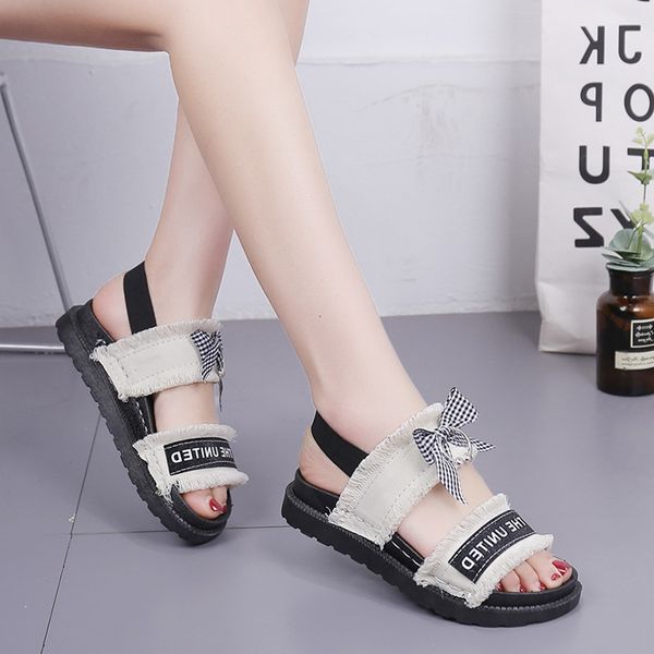 sandals mujer 2018 plus size 35-40 ladies shoes platform flat chaussure femme sandalias dames high heels scarpe donna summer shoes, Black
sandals mujer 2018 plus size 35-40 ladies shoes platform flat chaussure femme sandalias dames high heels scarpe donna summer shoes, Black