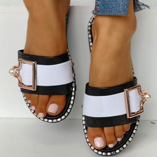 new womens fashion beach slippers slides summer shoes flat crystal flat sandals outdoor female casual shoes zapatos mujer d08, Black
new womens fashion beach slippers slides summer shoes flat crystal flat sandals outdoor female casual shoes zapatos mujer d08, Black