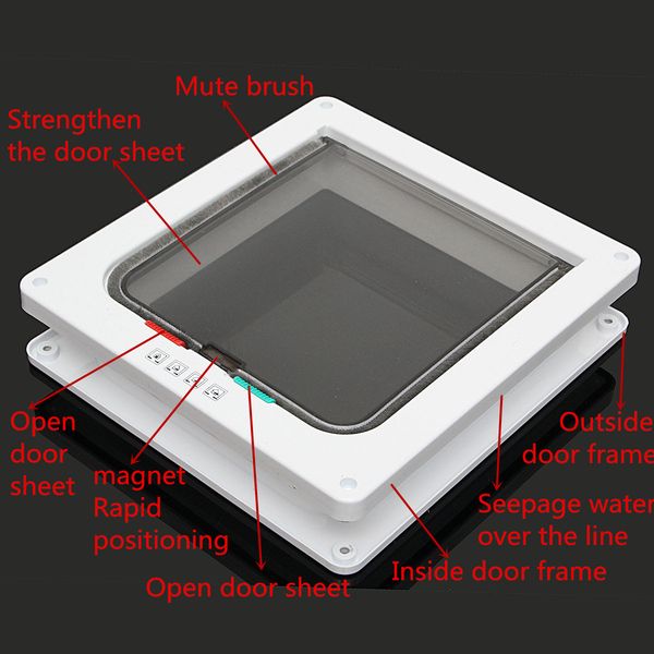 4 way cat doors intellgent control abs animal small pet cat dog gate door pet supplies safe flap door pet door
4 way cat doors intellgent control abs animal small pet cat dog gate door pet supplies safe flap door pet door