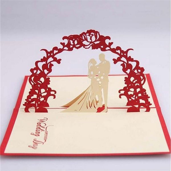 20 pieces/lot) 3d up bride and groom wedding invitation card vintage red heart marriage invitations with envelope ic106
20 pieces/lot) 3d up bride and groom wedding invitation card vintage red heart marriage invitations with envelope ic106