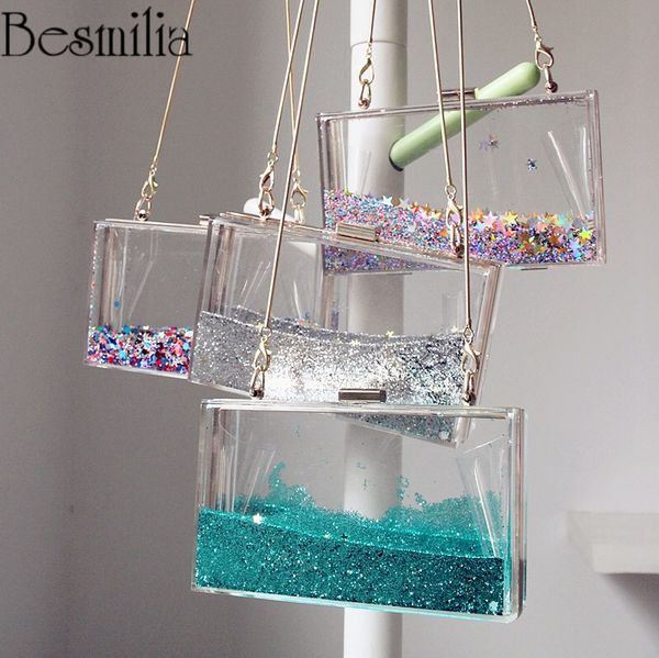 fashion design transprent shinning clutch evening bag moving stars chain shoulder party bag ladies handbag cross body purse
fashion design transprent shinning clutch evening bag moving stars chain shoulder party bag ladies handbag cross body purse