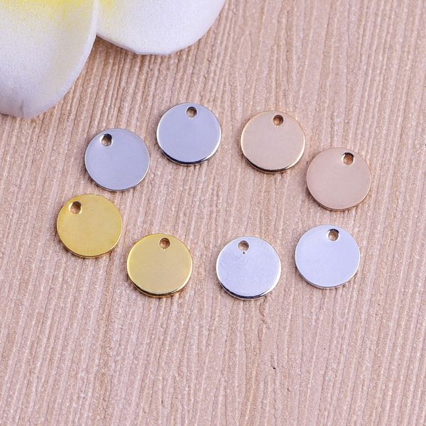 10mm new solid smooth single hole copper disc diy handmade fashion decorations accessories necklace earrings pendant, Bronze;silver
10mm new solid smooth single hole copper disc diy handmade fashion decorations accessories necklace earrings pendant, Bronze;silver