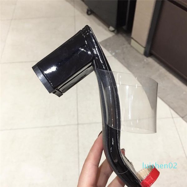 2020 summer fashion women transparent slides mules white black heels flip flops slippers square toe high heels slides party shoe l02
2020 summer fashion women transparent slides mules white black heels flip flops slippers square toe high heels slides party shoe l02