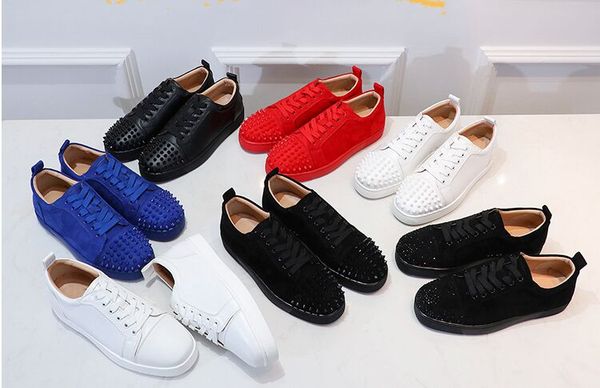 2019 sneakers shoes for men casual women mens blue crystal outdoors red bottom designer chaussures zapatillas size 35-46, Black
2019 sneakers shoes for men casual women mens blue crystal outdoors red bottom designer chaussures zapatillas size 35-46, Black