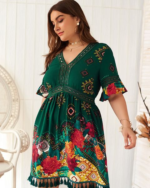 womens plus size bohemian dresses embroidety tassel v neck ladies holiday dresses ruffle pullover girls straight dresses, Black;gray
womens plus size bohemian dresses embroidety tassel v neck ladies holiday dresses ruffle pullover girls straight dresses, Black;gray