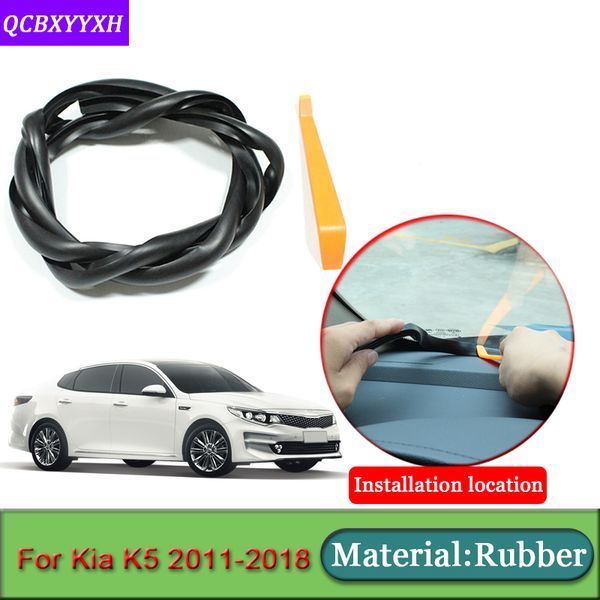 car-styling for kia k5 2011-2018 rubber anti-noise soundproof dustproof car dashboard windshield sealing strips auto accessories
car-styling for kia k5 2011-2018 rubber anti-noise soundproof dustproof car dashboard windshield sealing strips auto accessories