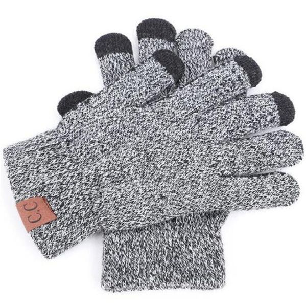 2019 christmas gift cc knit glove man woman warm mittens plus velvet thicken gloves for touch screens wool cashmere unisex
2019 christmas gift cc knit glove man woman warm mittens plus velvet thicken gloves for touch screens wool cashmere unisex