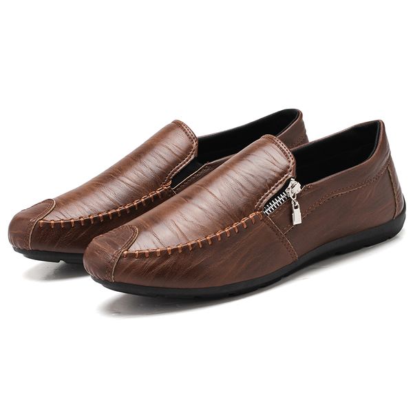summer soft casual shoes men fashion flats male loafers business party men's shoes classic leather male loafers big size, Black
summer soft casual shoes men fashion flats male loafers business party men's shoes classic leather male loafers big size, Black