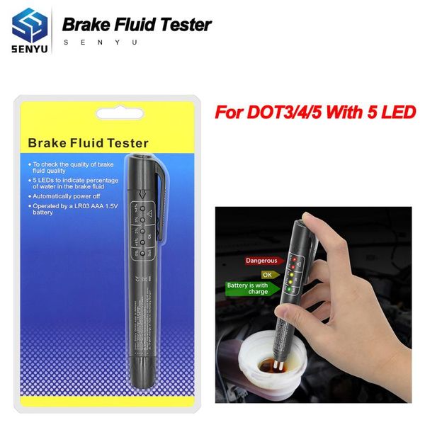 brake fluid liquid tester pen 5 led car brake fluid automotive testing tool for dot3 / 4 / 5 auto testers
brake fluid liquid tester pen 5 led car brake fluid automotive testing tool for dot3 / 4 / 5 auto testers