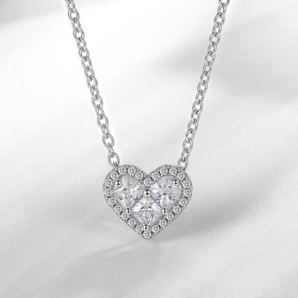 cute sweet fashion jewelry 925 sterling silver princess cut three white z cz diamond heart pendant women wedding necklace with chain
cute sweet fashion jewelry 925 sterling silver princess cut three white z cz diamond heart pendant women wedding necklace with chain