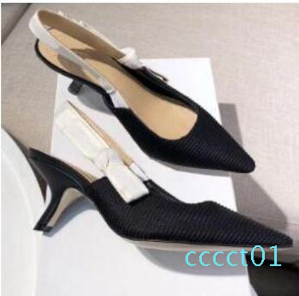 2019 woman high dancing wedding shoes sandals ct1, Black