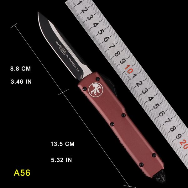 

TECH DROP POINT Туристические ножи для кемпинга AUTO MICRO UTX-85 Автоматический нож MT Нож Тактический резак с ЧПУ Складные ножи Карманные ножи