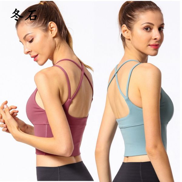 women back cross strappy sports bra high impact gym bra sport bh comfy longline yoga fitness crop top, White;black
women back cross strappy sports bra high impact gym bra sport bh comfy longline yoga fitness crop top, White;black
