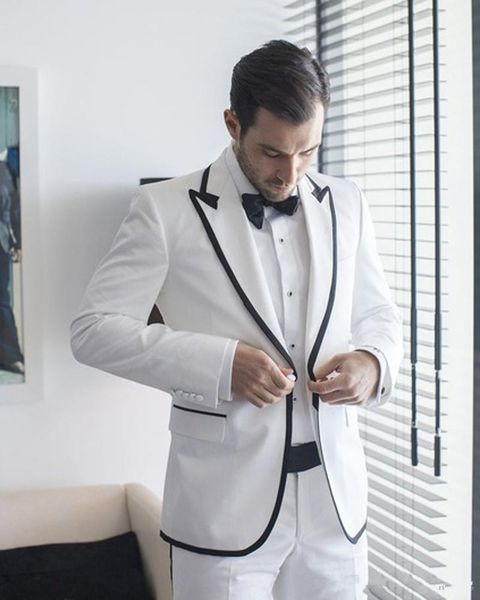 new slim fit white men suits wedding groom tuxedos 2 pieces (jacket+pants) bridegroom suits man porm blazer 388, Black;gray
new slim fit white men suits wedding groom tuxedos 2 pieces (jacket+pants) bridegroom suits man porm blazer 388, Black;gray