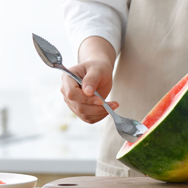 1pc silver long handle stainless steel double head fruit spoon kitchen applesauce fruit puree grapefruit spoon
1pc silver long handle stainless steel double head fruit spoon kitchen applesauce fruit puree grapefruit spoon