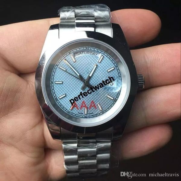 sapphire watches men automatic daydate blue face stainless steel watch men mechanics original clasp mens watches aaa1, Slivery;brown
sapphire watches men automatic daydate blue face stainless steel watch men mechanics original clasp mens watches aaa1, Slivery;brown