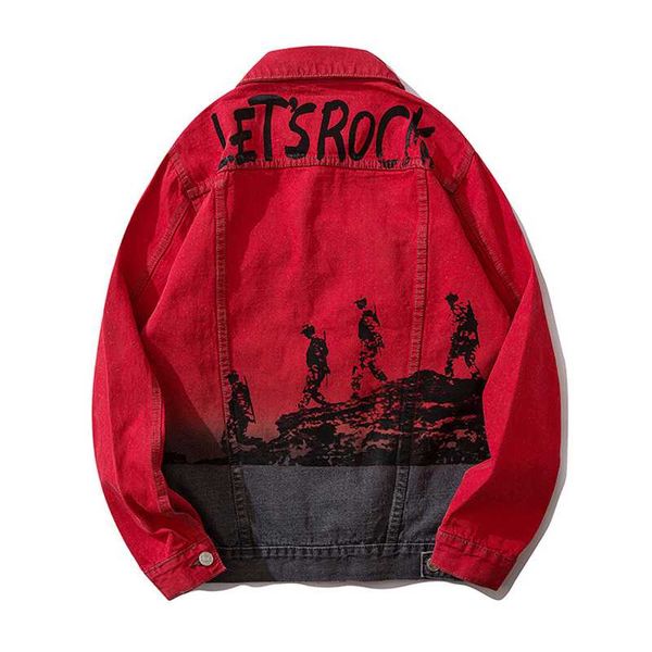 2020 hip hop red denim jackets men fashion streetwear hiphip casual jeans jacket coat male harajuku coat clothing mg421, Black;brown
2020 hip hop red denim jackets men fashion streetwear hiphip casual jeans jacket coat male harajuku coat clothing mg421, Black;brown
