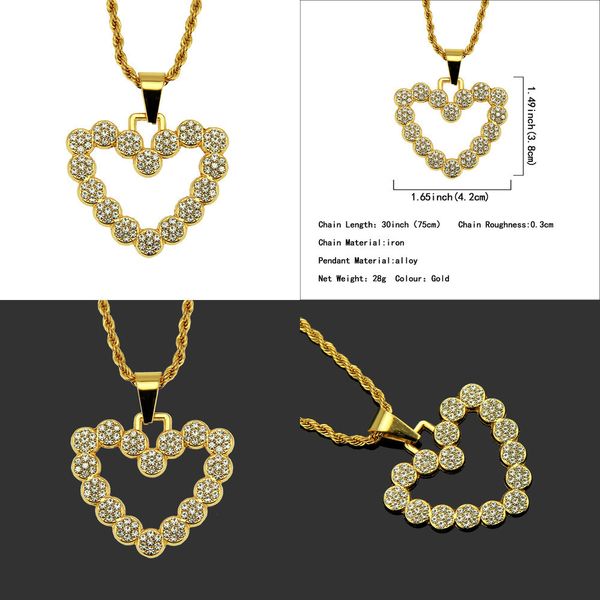 accessories diamond hollow heart pendant necklace hip-hop man pendant designer necklace initial letter necklace cz heart pendant, Silver
accessories diamond hollow heart pendant necklace hip-hop man pendant designer necklace initial letter necklace cz heart pendant, Silver