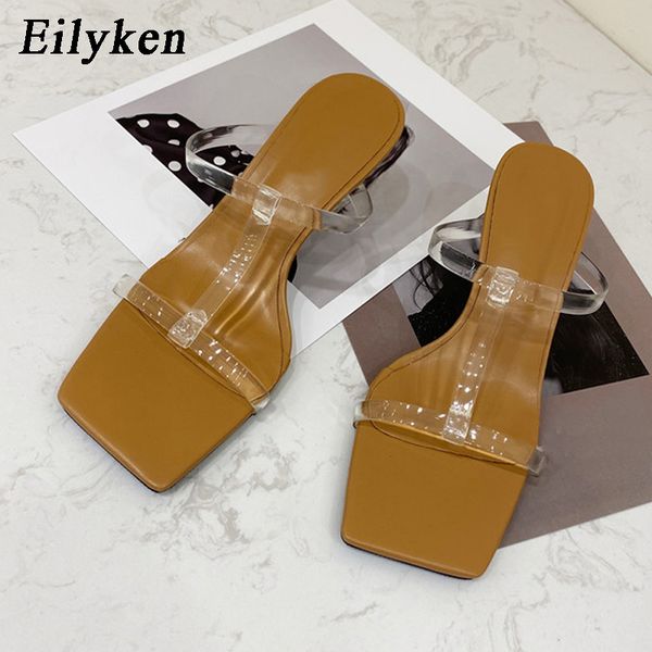 eilyken clear crystal perspex heels women slippers summer pvc transparent jelly shoes fashion square toe sandals femmes pumps, Black
eilyken clear crystal perspex heels women slippers summer pvc transparent jelly shoes fashion square toe sandals femmes pumps, Black