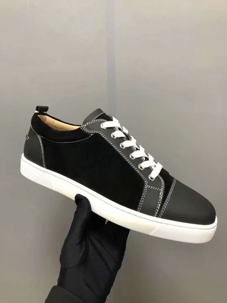 spikes high red bottom maroon studded sneakers shoes women men designer flat casual shoes 35-47, Black
spikes high red bottom maroon studded sneakers shoes women men designer flat casual shoes 35-47, Black