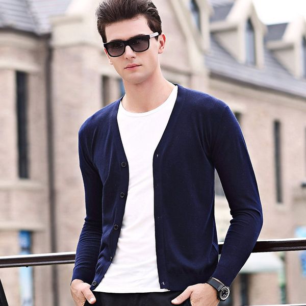 mrmt 2019 brand autumn men's sweater pure color cardigan casual v collar sweater for male cardigan thin coat clothing garment, White;black
mrmt 2019 brand autumn men's sweater pure color cardigan casual v collar sweater for male cardigan thin coat clothing garment, White;black