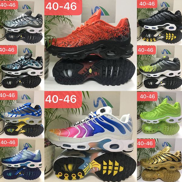 2019 tn plus new cushion mens running shoes camo leopard grape volt sports shoes trainers triple black white golden man designer sneakers, White;red
2019 tn plus new cushion mens running shoes camo leopard grape volt sports shoes trainers triple black white golden man designer sneakers, White;red