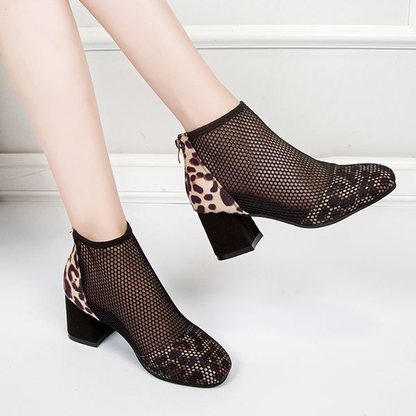 2020 new summer breathable mesh high heel shoes women pumps pointed toe square heel ankle boots ladies shoes woman work, Black
2020 new summer breathable mesh high heel shoes women pumps pointed toe square heel ankle boots ladies shoes woman work, Black