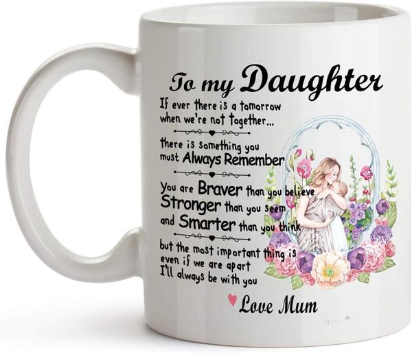 gifts for daughter from mum - to my daughter coffee mug - 330ml ceramic coffee mug special daughter birthday gift ,dropshipping
gifts for daughter from mum - to my daughter coffee mug - 330ml ceramic coffee mug special daughter birthday gift ,dropshipping