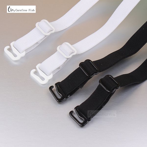 1 pair good quality black white 1cm width nylon elastic bra straps with metal clips body shapewear
1 pair good quality black white 1cm width nylon elastic bra straps with metal clips body shapewear