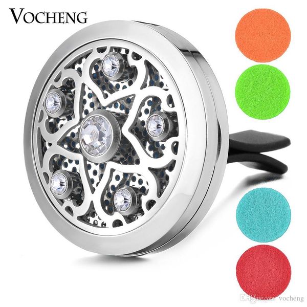 car air vent clips locket 40mm crystal vent clip 316l stainless steel magnetic pendant random send 5pcs oil pads as gift va-358, Silver
car air vent clips locket 40mm crystal vent clip 316l stainless steel magnetic pendant random send 5pcs oil pads as gift va-358, Silver