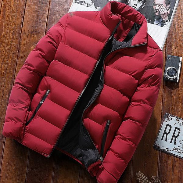 men's jackets 2021 men casual hooded parka printed winter fashion patchwork cotton slim fit coat thick warm homme's zipper jacket, Black;brown
men's jackets 2021 men casual hooded parka printed winter fashion patchwork cotton slim fit coat thick warm homme's zipper jacket, Black;brown