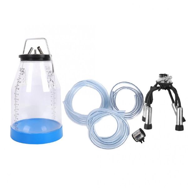 new portable transparent double scale 25l cow milker dairy milking machine bucket tank farm animal supplies products
new portable transparent double scale 25l cow milker dairy milking machine bucket tank farm animal supplies products