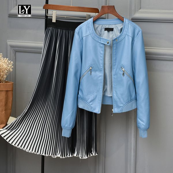 ly varey lin faux leather jacket women zipper casual pu leather jacket short coat plus size s-4xl motorcycle outerwear, Black
ly varey lin faux leather jacket women zipper casual pu leather jacket short coat plus size s-4xl motorcycle outerwear, Black